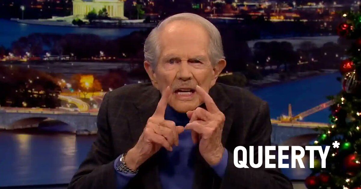 Pat Robertson dies during Pride month & Gay Twitter™ has thoughts