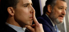 Josh Hawley can’t decide what’s scarier: UFOs or gay people who threaten his masculinity