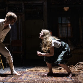 Foul-mouthed teens & mysterious moonshine fail to fright in Broadway’s ‘Grey House’