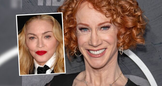 Madonna and Kathy Griffin