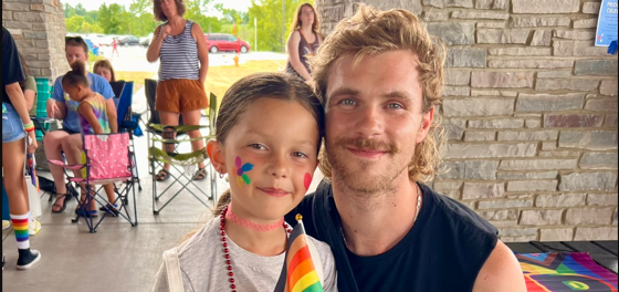 NHL player Jon Merrill and his gender-fluid lizard RuPaul have an important Pride message