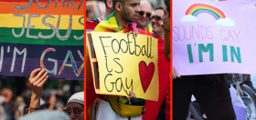 PHOTOS: The funniest, sassiest Pride signs from parades & protests around the world