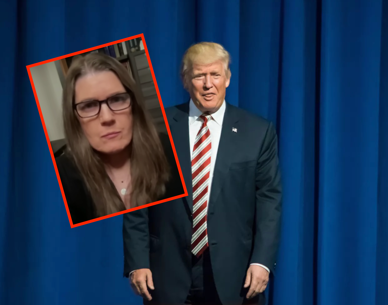 Mary Trump talks about her uncle’s “terrible fear” ahead of #arraignmentday & the possibility of him going to prison