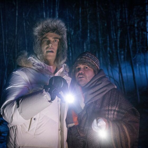A horror-comedy whodunit featuring some of our favorite gays, ‘Werewolves Within’ is an underrated gem