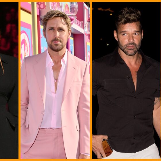 Madonna spotted walking in NYC, new Ricky Martin divorce details, & Ryan Gosling is pink perfection