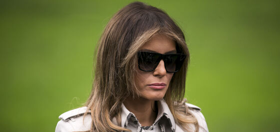 Don’t expect to see Melania on the campaign trail, she’s too busy “at the spa” & “going to her hairdresser”