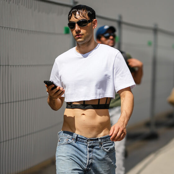 New York Times did a trend piece on men wearing crop tops and now the gays want credit!