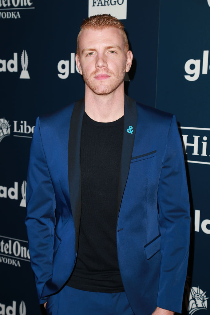 Daniel Newman in a blue suit