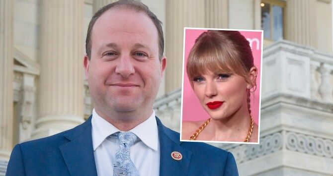 Jared Polis and Taylor Swift