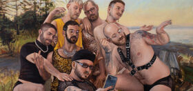 How to paint an orgy, find models on Grindr, & stage sexy selfies: 3 queer artists reveal their secrets