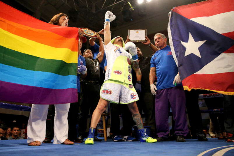 Out gay boxer Orlando Cruz