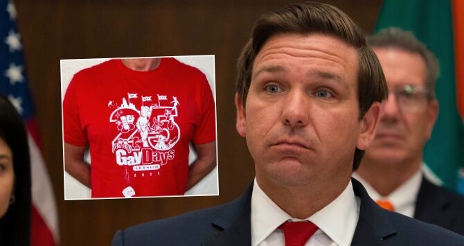 Ron DeSantis and the 'Gay Days' T-shirt