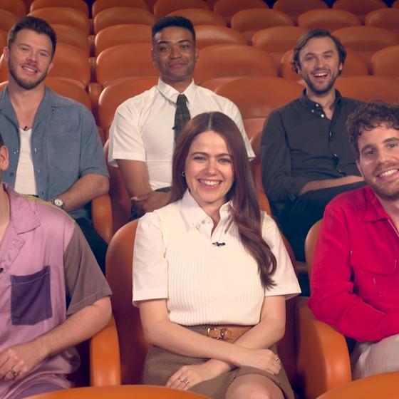 Ben Platt, Noah Galvin, and the ‘Theater Camp’ team say their kid co-stars showed them up