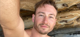 Olympic diver Matthew Mitcham is making his acting debut, & the role suits him perfectly