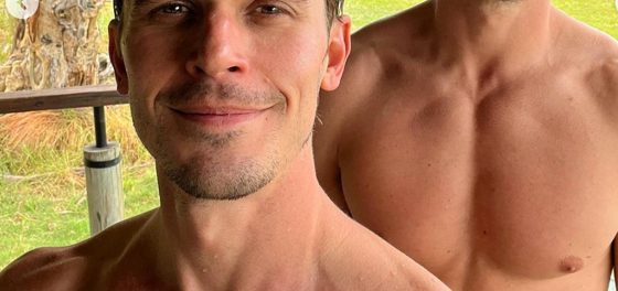 Antoni Porowski and his fiancé celebrate 4 years of flashing their matching His & His six-packs