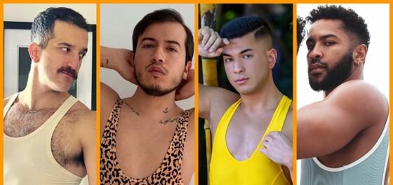 PHOTOS: Men are rocking skimpy bodysuits & they’re turning hot gay summer into an inferno