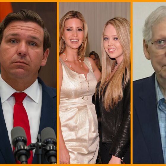 Ron “Don’t Say Gay” DeSantis’ catastrophic message, Ivanka & Tiffany join forces, & Mitch McConnell goes cold