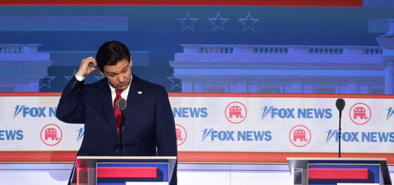 Just when we didn’t think Ron “Don’t Say Gay” DeSantis could get any more awkward, last night’s debate happened