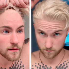 Man’s hairpiece routine wows the internet