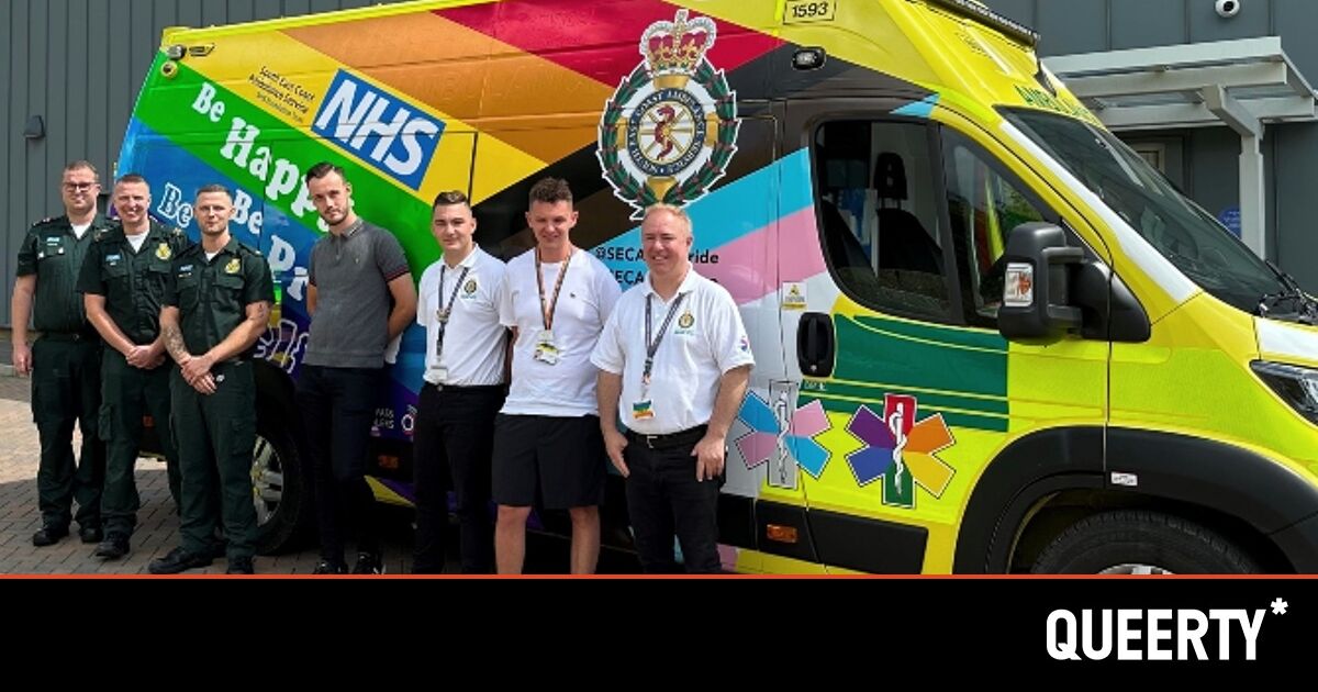 Right wingnut's refusal to use rainbow ambulance in effort to “own