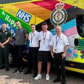 Right wingnut’s refusal to use rainbow ambulance in effort to “own the libs” backfires on him