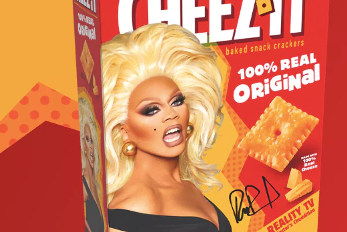 Conservatives are livid about RuPaul Cheez-Its “sexualizing” their favorite snack