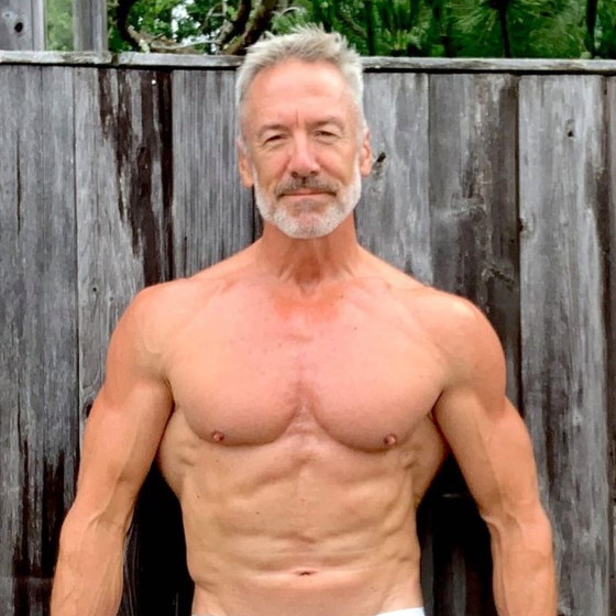 This 65-year-old muscle daddy is living his best life while wearing as little clothes as possible