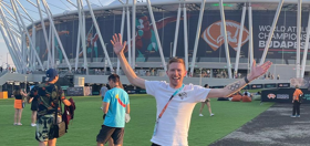 Gay Olympian Tom Bosworth just celebrated a big milestone in a very special way