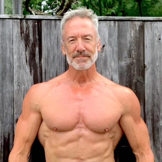 This 65-year-old muscle daddy is living his best life while wearing as little clothes as possible