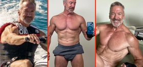 65-year-old muscle daddy Clayton Paterson shares tips on fitness, aging gracefully & how to get his attention on the apps