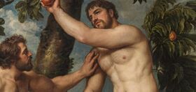People are praising this VERY revealing portrait of a Biblical ‘Adam and Steve’ 