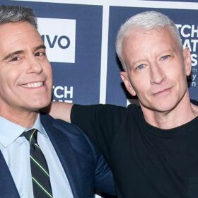 Anderson Cooper can’t stop giggling after Andy Cohen presses him on the, ahem, one thing he HASN’T done