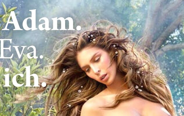 David LaChapelle captures trans model Carmen Carrera as both 'Adam' and 'Eve' on the Life Ball 2014 poster 