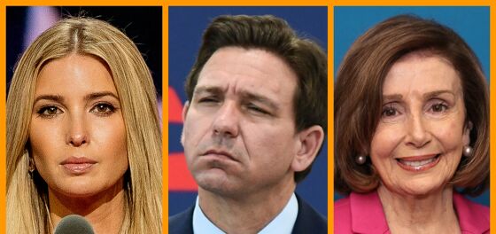 Ron “Don’t Say Gay” DeSantis’ sinking ship, Ivanka flips sides, Nancy Pelosi’s gay club caucus