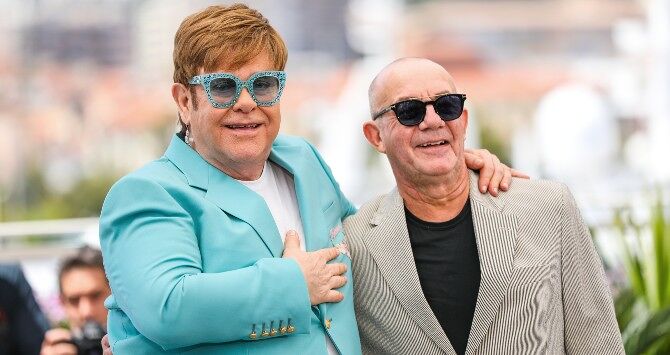 Elton John and Bernie Taupin in 2019