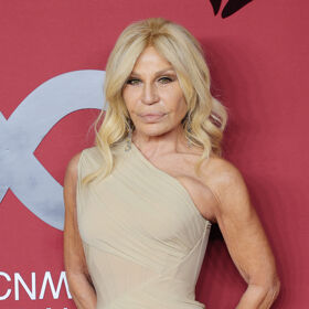 Donatella Versace just solidified her gay icon status in the most powerful & chic way possible