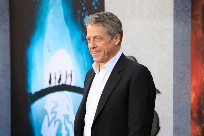 MARCH 26, 2023: Hugh Grant at the Premiere of Paramount Pictures' Dungeons and Dragons: Honor Among Thieves at the Regency Village Theater.