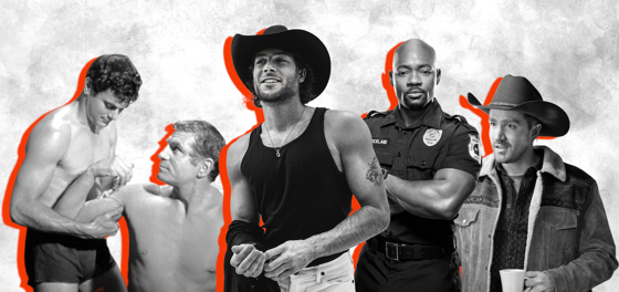 From Roman emperors to rowdy cowboys, Hollywood’s depiction of masculinity has always been, well, pretty gay
