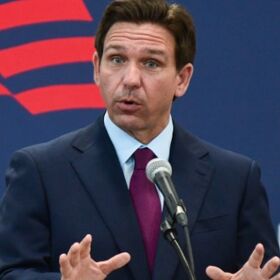 Ron “Don’t Say Gay” DeSantis spins an awkward word salad when confronted about his “soft” criticism of Trump