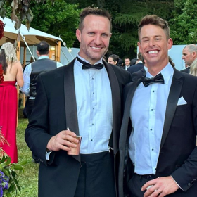 Retired rugby star Campbell Johnstone is planning a perfect wedding with his BF months after coming out