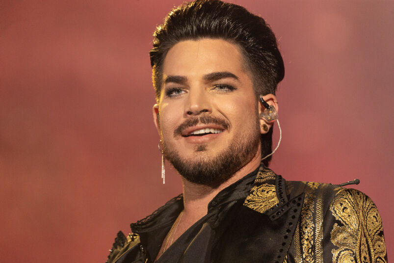 Adam Lambert and Queen perform on stage during 2019 Global Citizen Festival at Central Park