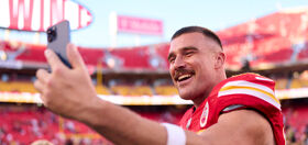Travis Kelce ranked sexiest male athlete & the gays immediately wonder if voting was rigged