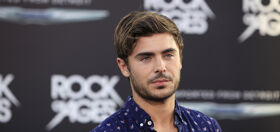 Zac Efron is cut, pulls his impressive package out to prove it