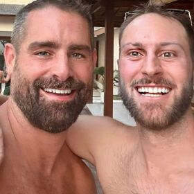 Brian Sims is officially off the market! See the pics from his proposal on the beach