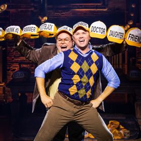 Andrew Rannells stretches his pants & his acting chops in this new Broadway musical