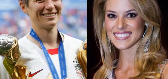 Homophobic pageant queen Carrie Prejean slithers out from obscurity to trash soccer icon Megan Rapinoe