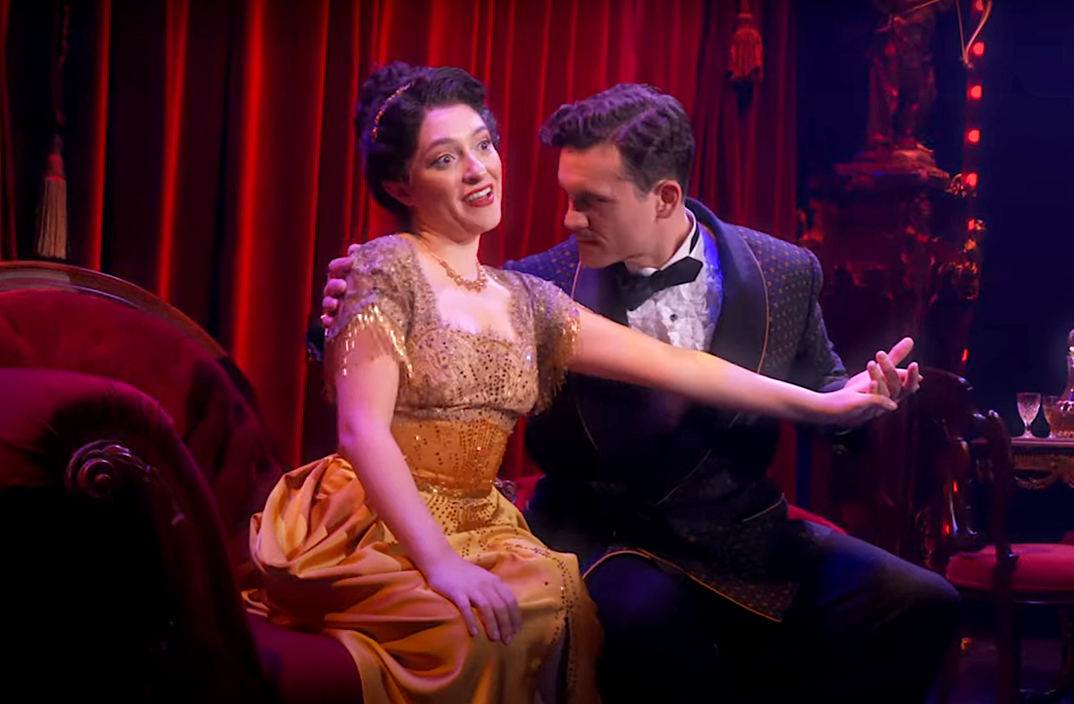 Katerina McCrimmon and Stephen Mark Lukas in the national tour of Funny Girl.