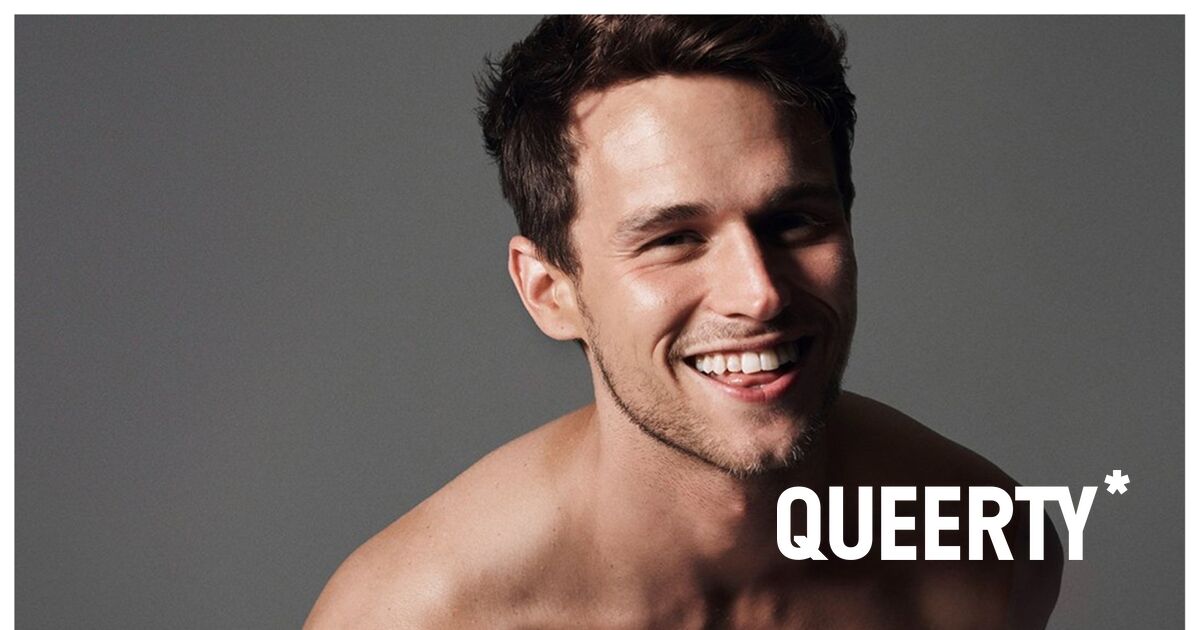 Brandon Flynn strips down to his Calvins and proves he's the total