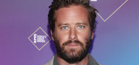 Armie Hammer returns to social media with shirtless beach photo three years after cannibalism scandal