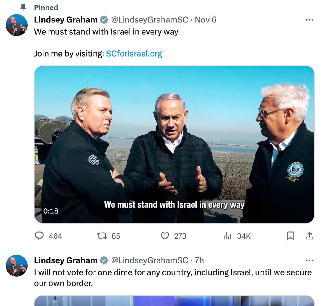 Lindsey Graham's tweets